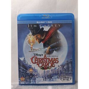 Disney’s a Christmas Carol    Blu-ray DVD Combo Tested-Preowned
